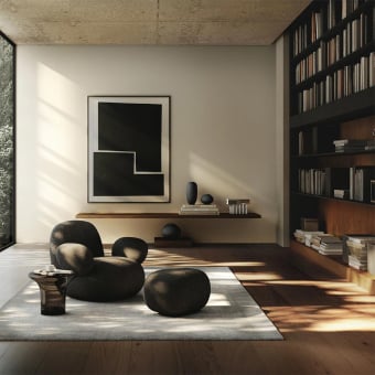 Beistelltisch Trumpet low Glass