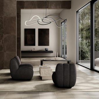 Mesa auxiliar Temple low Limestone