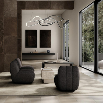 Temple Low Limestone Side Table