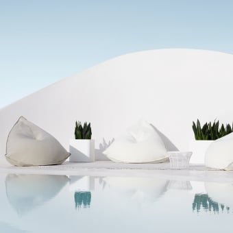 Pouf Sail Silvertex Outdoor