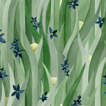 Papier peint Grass Waves