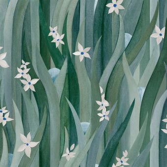 Papier peint panoramique Grand Grass Waves