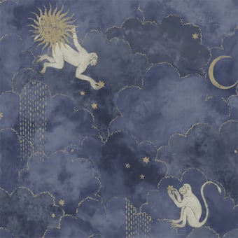 Panorama-Tapete Grand Stars & Monkeys