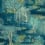 Papier peint panoramique Water Garden Les Dominotiers Mousse Claire DOM211/3