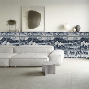 Sea Maioliche porcelain stoneware large slab