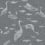 Enchanted River Wallpaper Les Dominotiers Gilver/Charcoal AFDC200-3