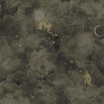 Papier peint Stars and Monkeys