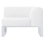 Amelia Ploid Module Corner Armchair Diabla White 173010+388008