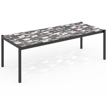 Stormy Sunsets Large Rectangle Dining Table