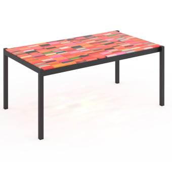 Warm Sunsets Small Rectangular Dining Table