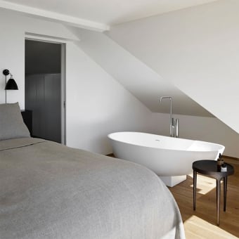 Beistelltisch Phantom Tall Burn Antique