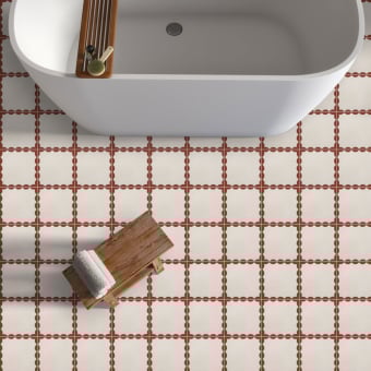 Piastrella in cemento Scallop