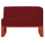 Ploid Module Corner Armchair with Iris Armrest Diabla Red 173007+387931