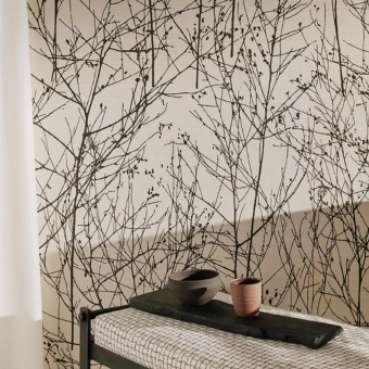 Wintertree wall covering