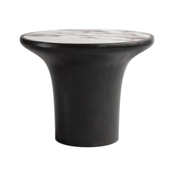Trumpet low Fiber Concrete side table