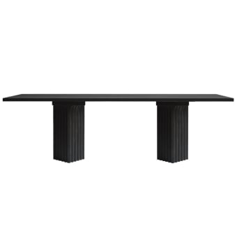 Arc dining table