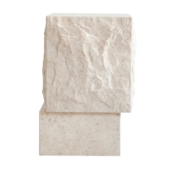 Beistelltisch Temple Tall Limestone