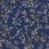 Tenango wallpaper Coordonn&eacute; Indigo C00042