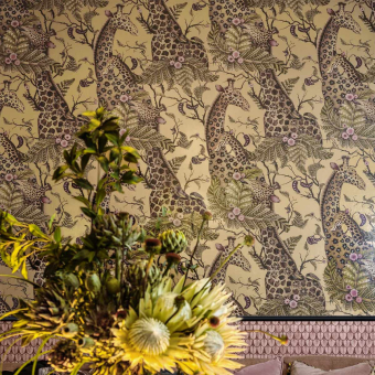 Tapete Royal Giraffe Gilded