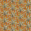 Afrika Damask wallpaper Cole and Son Tangerine & Marigold 129/5018