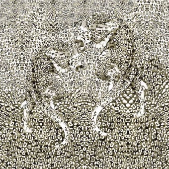 Papier peint panoramique Hidden Jaguar