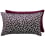 Feline Cushion Clovi Léopard burgundy Félin-Léopard burgundy-50X30