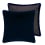 Coussin Evelyne Pr&eacute;longe carr&eacute; Maison Pr&eacute;longe Bleu marine ART1380