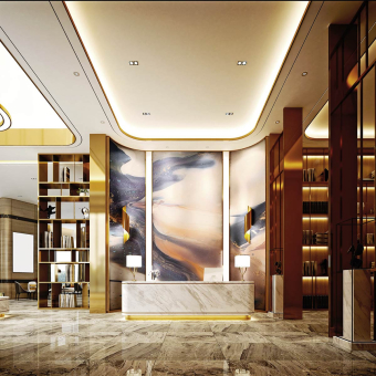 Iris Panoramic Wallpaper