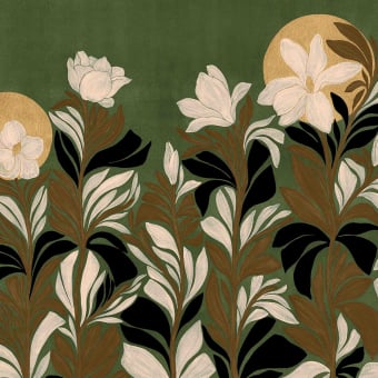 La Floraison panoramic wallpaper