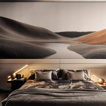 Carta da parati panoramica Golden hour