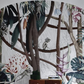 Papier peint panoramique Looks in the Forest