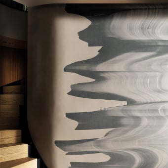 Fluid Flow Panoramic Wallpaper