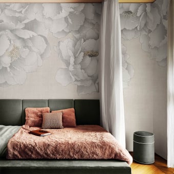 Papier peint panoramique Oriental Flowers