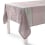 Fiji Square Tablecloth Charvet Editions Mauve fidji-Mauve-180x180
