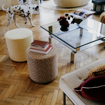 Le Buren Floral Pouf