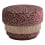 Leopard Pouf Le Piaf Clovi Burgundy piaf-leopard-burgundy