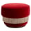 Pouf Le Piaf Velluto Clovi Carmin piaf-velours-carmin