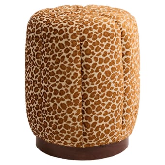 Hocker Le Claudel Leopard