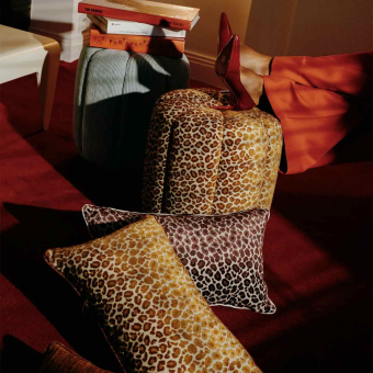 Hocker Le Claudel Leopard