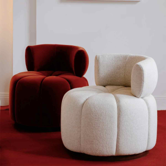 Fauteuil Le Gainsbourg Tweed