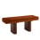 Le Pompidou Chenille Seat Clovi Cognac pompidou-chenille-cognac