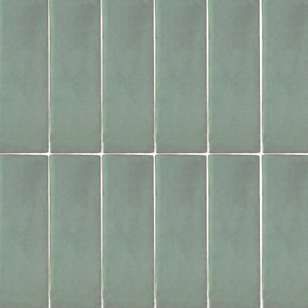 Set mit 11 Boxen, 11 m² - Zellige Bejmat Farbe Grün