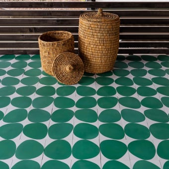 Pack of 5 boxes, 3.2 m² - Stone Cement Tile