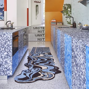 Tapis de couloir Melting