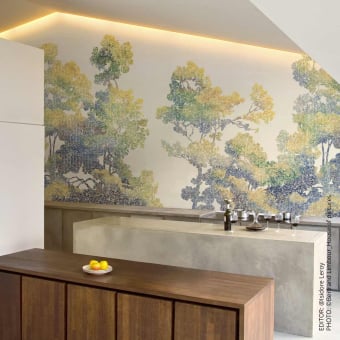 Carta da parati panoramica Mosaico Giorno