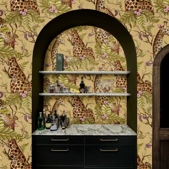 Carta da parati Royal Giraffe