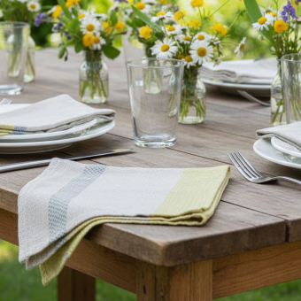 Lot de 6 Serviettes de table Fidji