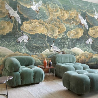 Panorama-Tapete Byobu