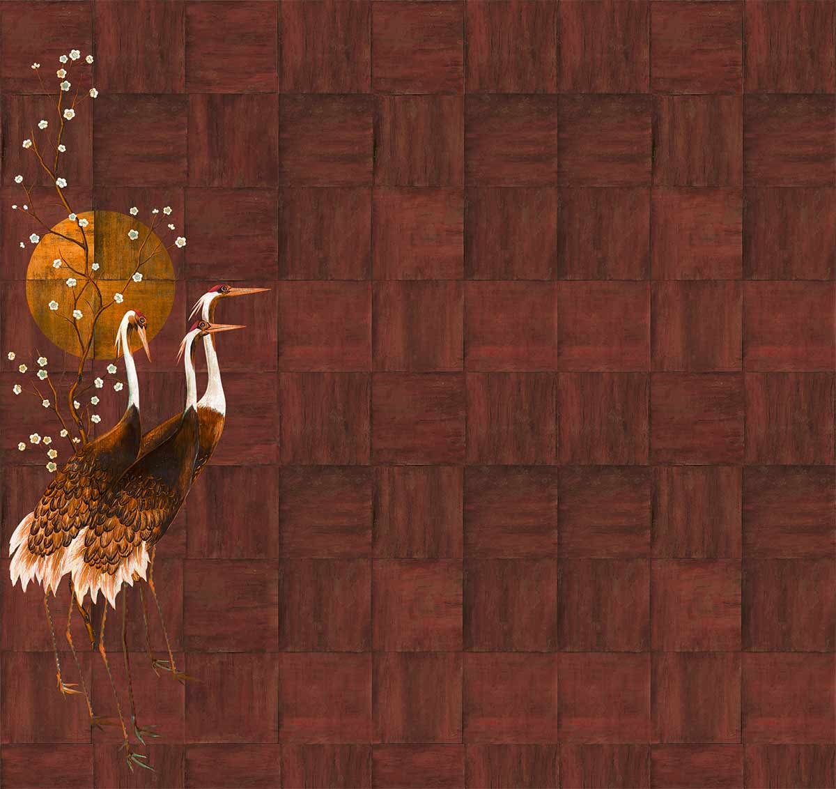 Tsuro panoramic wallpaper - Masureel