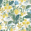 Papier peint adh&eacute;sif Amalfi Rifle Paper Co. Blue & Green /PSW1318RL